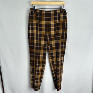 Wilfred Aritzia Plaid Trousers Pants Women’s Small High Rise Check